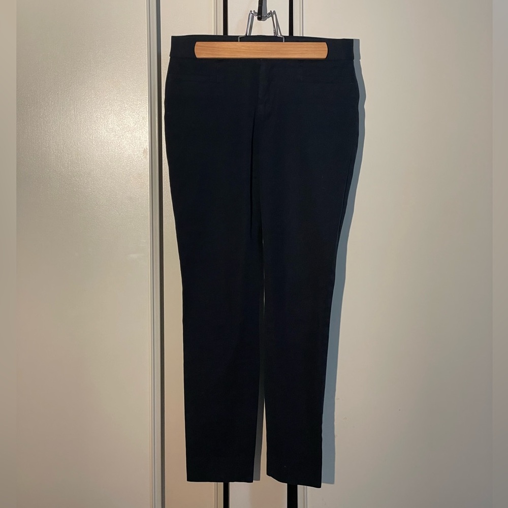 Banana Republic Sloan Pants Size 0 Dark Navy Blue